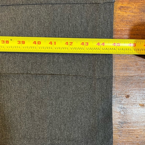 NWT- Lysse Ponte Charcoal Grey High Waist Pants Wrinkle Resistant Waist Shaping - Picture 10 of 15